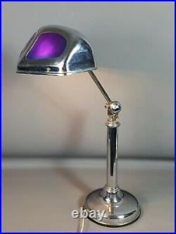 Lampe Art déco Pirouett, modèle mouche étiquette d'origine 1930-1940 Bel état SB