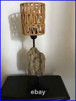 Lampe Bois Flotté Art&Deco