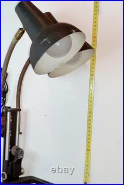 Lampe Bureau Vintage ZEISS IKON années 30 Art Déco Lampe Atelier Photo