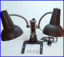 Lampe Bureau Vintage ZEISS IKON années 30 Art Déco Lampe Atelier Photo