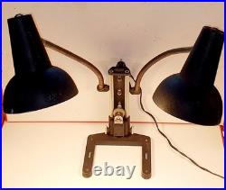 Lampe Bureau Vintage ZEISS IKON années 30 Art Déco Lampe Atelier Photo