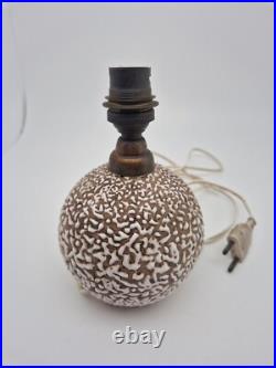 Lampe Céramique De Jean Besnard 1930 Art Déco