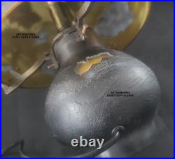 Lampe Champignon gout de Gallé 25 cm de haut, pate verre