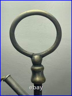 Lampe Col De Cygne de Bureau de Chevet Art Déco Tulipe Signée Cochelin France