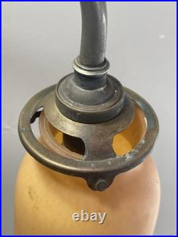 Lampe Col De Cygne de Bureau de Chevet Art Déco Tulipe Signée Cochelin France