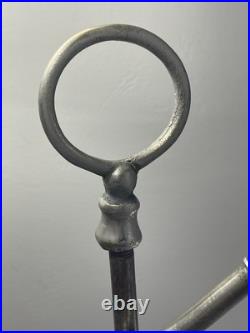 Lampe Col De Cygne de Bureau de Chevet Art Déco Tulipe Signée Cochelin France