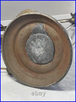 Lampe Col De Cygne de Bureau de Chevet Art Déco Tulipe Signée Cochelin France