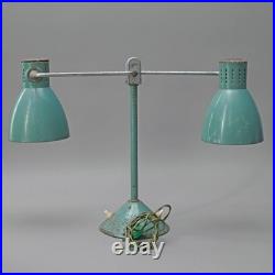 Lampe De Bureau À Double Bras Art Déco Française De Jumo Vers 1940 1. Z