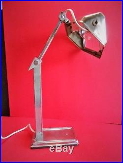 Lampe De Bureau Articulée Art Deco Pirouett / Desk Lamp