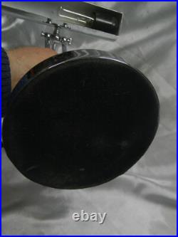 Lampe De Bureau Notaire Banquier Bronze Chrome Reglable