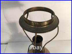 Lampe De Table Art-Déco Années 1930 En Céramique Vintage 36 Cm De Haut Danemark