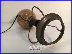 Lampe De Table Art-Déco Années 1930 En Céramique Vintage 36 Cm De Haut Danemark