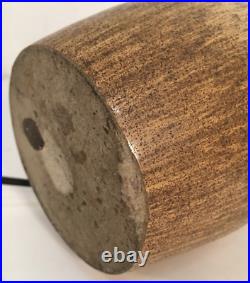 Lampe De Table Art-Déco Années 1930 En Céramique Vintage 36 Cm De Haut Danemark