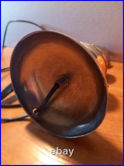 Lampe Design 60 70 Pop Art Deco Space Age Opaline Orange & Inox Vintage N° 1