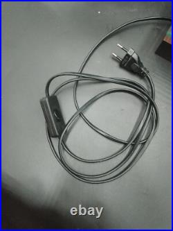 Lampe Desny Demeter Verre et Bois Réedidtion Art Déco Moderniste