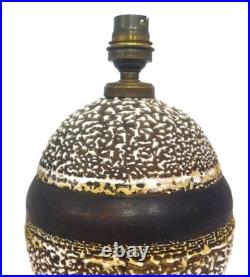 Lampe Email Crispe Art Deco 1930/1940 Dlg De Jean Besnard Louis Dadge Primavera