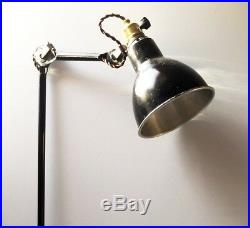 Lampe GRAS 201 Art Deco Bauhaus Industrial Factory Table Lamp Le Corbusier 1920
