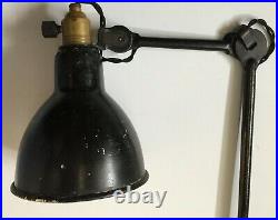 Lampe GRAS 201 SGDG Art Deco Bauhaus industrial Factory Table Lamp 1920 1930's