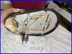 Lampe JUMO Bolide en bakélite authentique Art Déco / Streamline