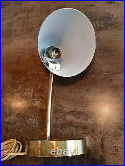 Lampe Jaques BINY desk lamp art déco design année 50 Luminalite