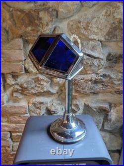 Lampe PIROUETT art déco 1930 câble tissu torsadé + prise + interrupteur