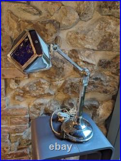 Lampe PIROUETT art déco 1930 câble tissu torsadé + prise + interrupteur Lampe PIROUETT art déco 1930 câble tissu torsadé + prise + interrupteur