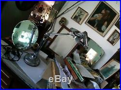 Lampe Pirouett Ancienne Art Deco Fonctionne! Lampe D Atelier Deco Loft