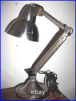 Lampe SUPER CHROME Vintage 1930 30 Chrome Art Deco Rare