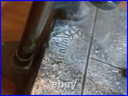 Lampe Statue Bouliste en Métal Argenté Oscar Ruffony Art Déco