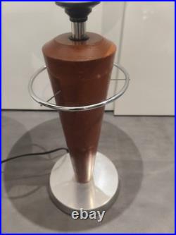 Lampe Style Art Déco En Bois