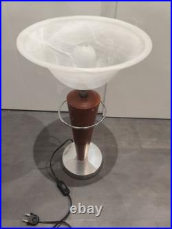 Lampe Style Art Déco En Bois