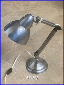 Lampe Super Chrome A Deux Bras Art Deco Annees 30