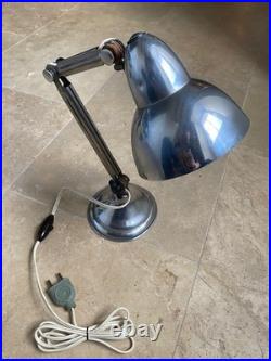 Lampe Super Chrome A Deux Bras Art Deco Annees 30