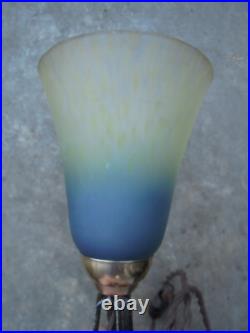 Lampe Veilleuse Fer Forgé art-déco 1930