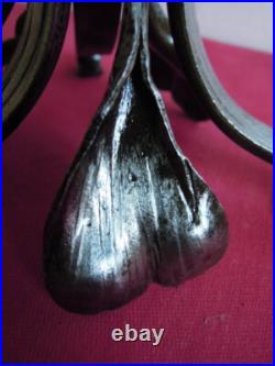 Lampe Veilleuse Fer Forgé art-déco 1930