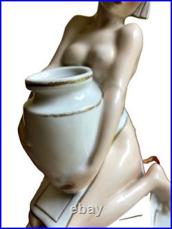 Lampe Veilleuse art déco, signée ARMAND GODARD & ALADIN FRANCE- modèle RARE