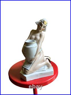 Lampe Veilleuse art déco, signée ARMAND GODARD & ALADIN FRANCE- modèle RARE