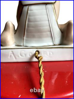 Lampe Veilleuse art déco, signée ARMAND GODARD & ALADIN FRANCE- modèle RARE