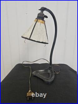 Lampe Vintage En Fer Forgé Art Deco