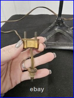 Lampe Vintage En Fer Forgé Art Deco