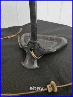 Lampe Vintage En Fer Forgé Art Deco