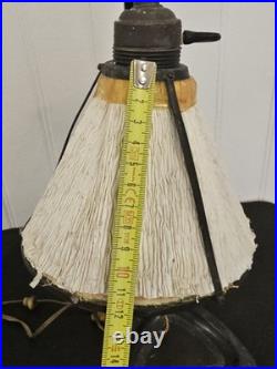 Lampe Vintage En Fer Forgé Art Deco