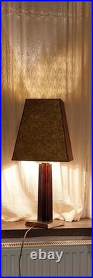 Lampe à Poser vintage ART DECO Style ROMEO REGA Altuglas Et Chrome SUPERBE