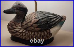 Lampe à poser décorative Pied canard sculpté Style cottage / vintage