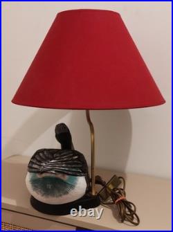 Lampe à poser décorative Pied canard sculpté Style cottage / vintage