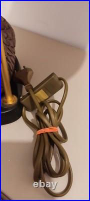 Lampe à poser décorative Pied canard sculpté Style cottage / vintage