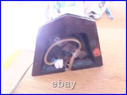 Lampe ancienne pirouett, art déco en métal chrome