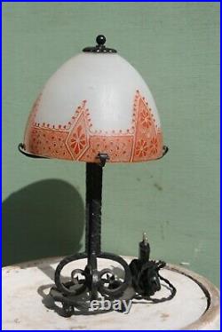 Lampe art déco