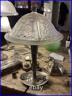 Lampe art deco 1930