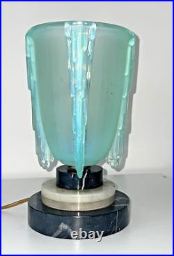 Lampe art déco 1930 Jean Gautier (EJG) EZAN